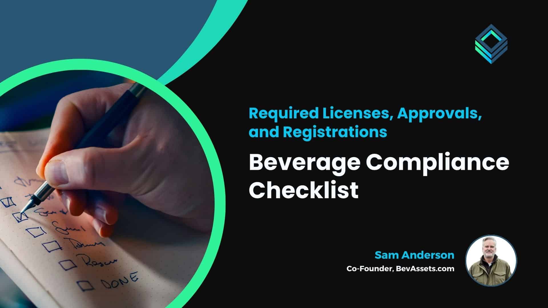 Beverage Compliance Checklist: What Brands Must Have Before Distribution