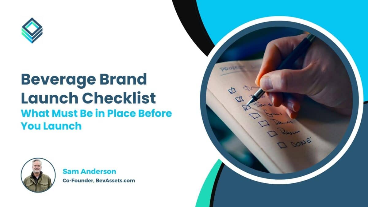 Beverage Brand Launch Checklist Cover